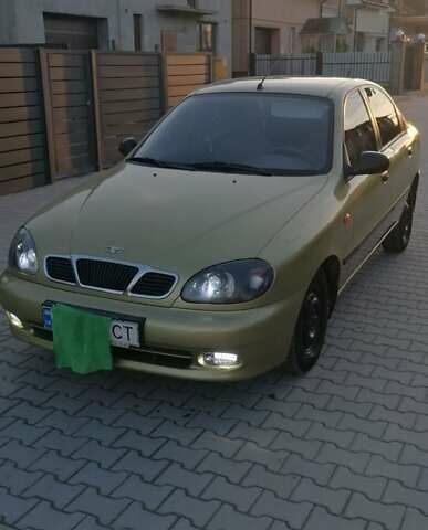 Зеленый Дэу Ланос, объемом двигателя 1.5 л и пробегом 144 тыс. км за 3000 $, фото 2 на Automoto.ua