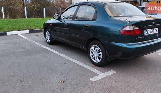 Дэу Ланос 2007 в Ровно на Automoto.ua Зеленый Дэу Ланос, объемом двигателя 1.5 л и пробегом 174 тыс. км за 2300 $, фото 8 на Automoto.ua