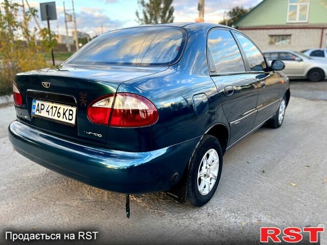 Дэу Ланос 2007 в Запорожье на Automoto.ua Зеленый Дэу Ланос, объемом двигателя 1.5 л и пробегом 154 тыс. км за 1650 $, фото 4 на Automoto.ua