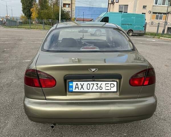 Дэу Ланос 2007 в Харькове на Automoto.ua Зеленый Дэу Ланос, объемом двигателя 1.6 л и пробегом 150 тыс. км за 2600 $, фото 5 на Automoto.ua