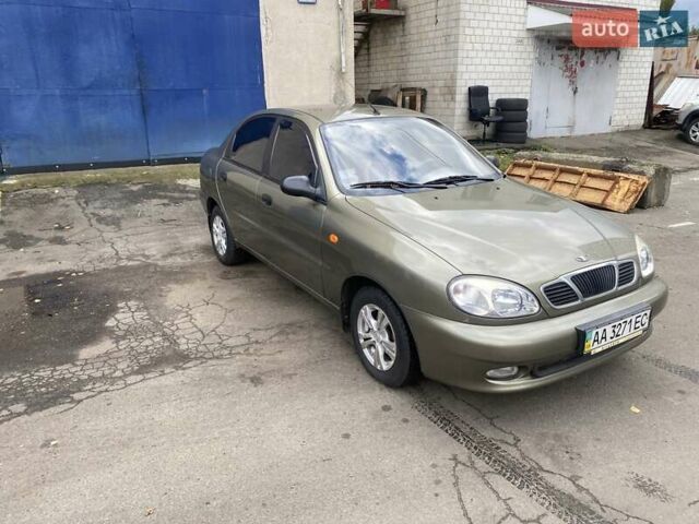 Дэу Ланос 2007 в Киеве на Automoto.ua Зеленый Дэу Ланос, объемом двигателя 1.5 л и пробегом 95 тыс. км за 3500 $, фото 4 на Automoto.ua