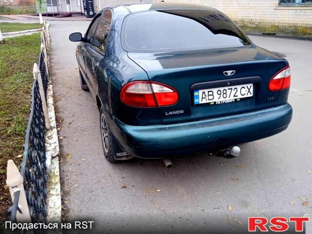 Зелений Деу Ланос, об'ємом двигуна 1.3 л та пробігом 160 тис. км за 1650 $, фото 1 на Automoto.ua