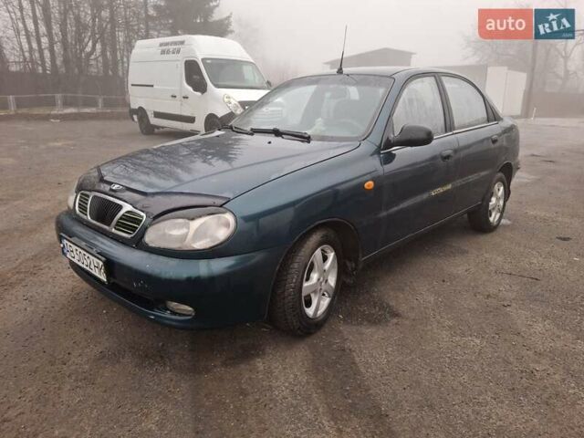 Зеленый Дэу Ланос, объемом двигателя 1.5 л и пробегом 119 тыс. км за 2200 $, фото 1 на Automoto.ua