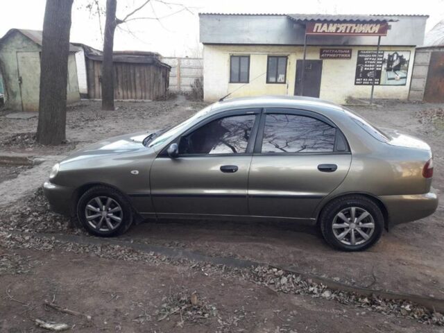 Зеленый Дэу Ланос, объемом двигателя 1.5 л и пробегом 2 тыс. км за 3000 $, фото 2 на Automoto.ua