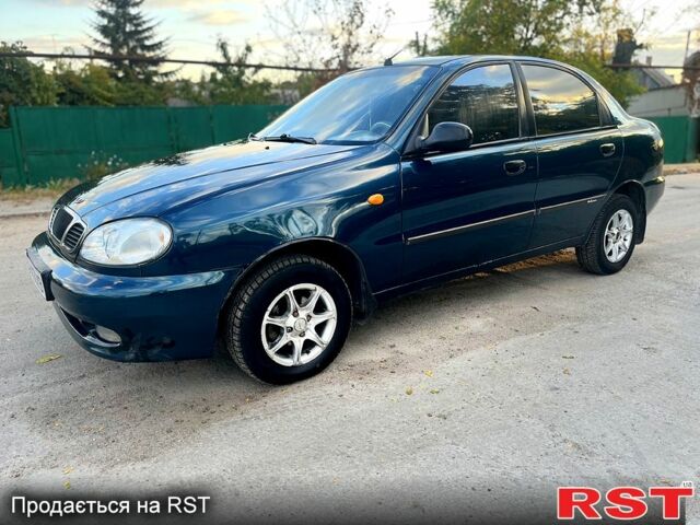 Дэу Ланос 2007 в Запорожье на Automoto.ua Зеленый Дэу Ланос, объемом двигателя 1.5 л и пробегом 154 тыс. км за 1650 $, фото 2 на Automoto.ua