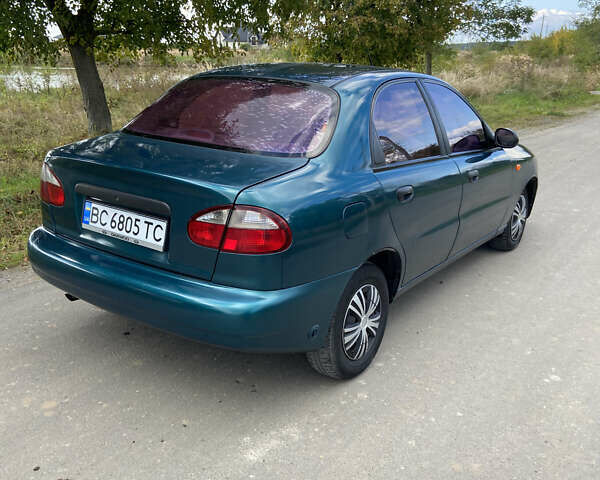Зеленый Дэу Ланос, объемом двигателя 1.5 л и пробегом 300 тыс. км за 1700 $, фото 2 на Automoto.ua