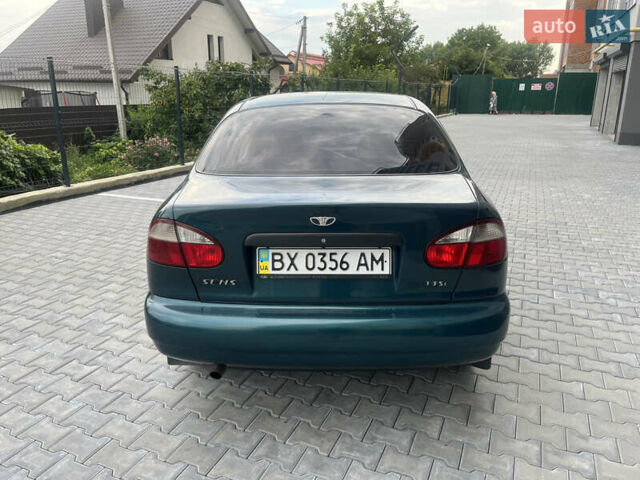 Зеленый Дэу Ланос, объемом двигателя 1.3 л и пробегом 153 тыс. км за 1500 $, фото 3 на Automoto.ua