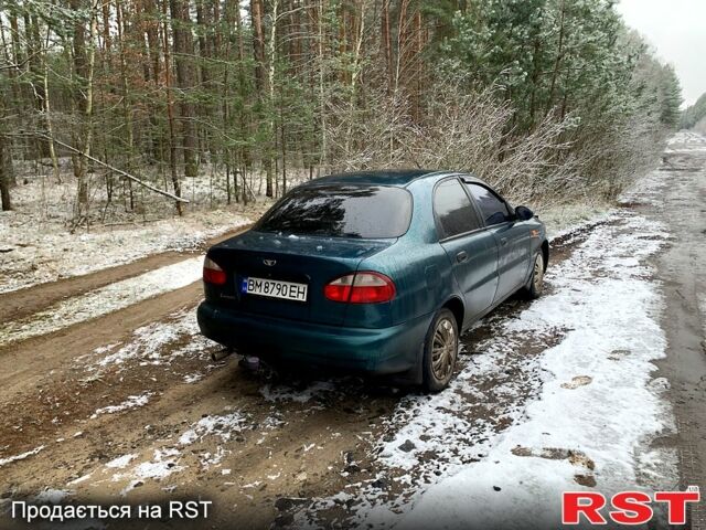 Зеленый Дэу Ланос, объемом двигателя 1.4 л и пробегом 280 тыс. км за 2000 $, фото 2 на Automoto.ua