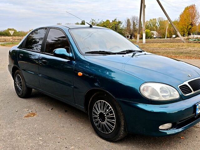 Дэу Ланос 2007 в Кобеляках на Automoto.ua Зеленый Дэу Ланос, объемом двигателя 1.4 л и пробегом 198 тыс. км за 2250 $, фото 3 на Automoto.ua