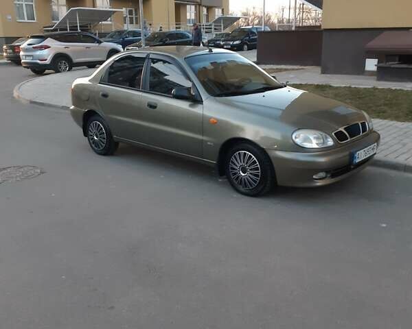 Зеленый Дэу Ланос, объемом двигателя 1.6 л и пробегом 140 тыс. км за 2500 $, фото 3 на Automoto.ua