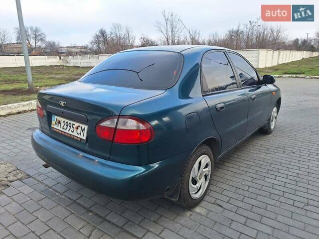 Зеленый Дэу Ланос, объемом двигателя 1.5 л и пробегом 146 тыс. км за 2300 $, фото 9 на Automoto.ua