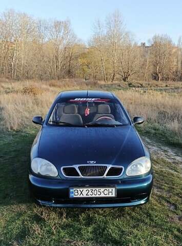 Зеленый Дэу Ланос, объемом двигателя 1.39 л и пробегом 215 тыс. км за 1800 $, фото 8 на Automoto.ua