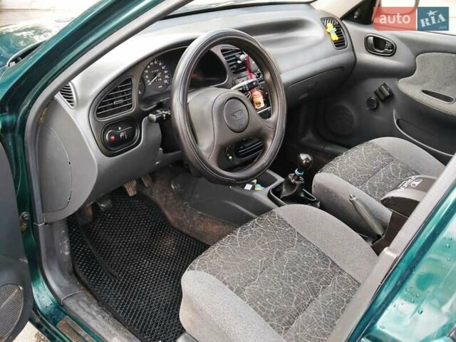 Дэу Ланос 2007 в Днепре (Днепропетровске) на Automoto.ua Зеленый Дэу Ланос, объемом двигателя 1.4 л и пробегом 98 тыс. км за 2799 $, фото 9 на Automoto.ua