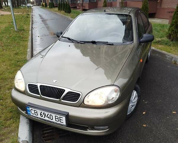 Зеленый Дэу Ланос, объемом двигателя 1.5 л и пробегом 164 тыс. км за 2850 $, фото 1 на Automoto.ua