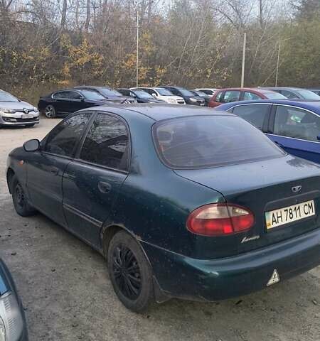 Зелений Деу Ланос, об'ємом двигуна 1.4 л та пробігом 230 тис. км за 1428 $, фото 15 на Automoto.ua