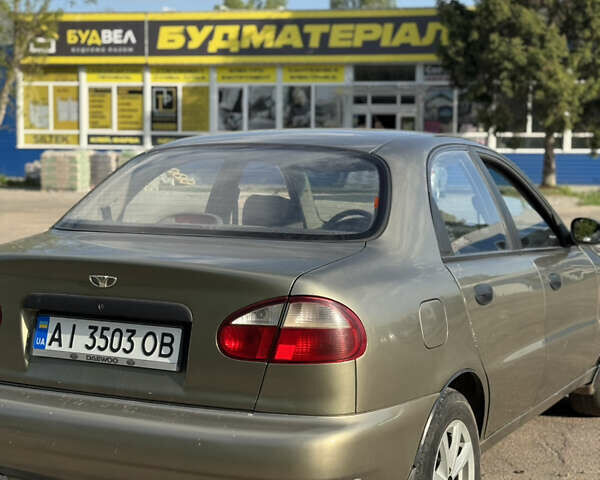 Зеленый Дэу Ланос, объемом двигателя 1.5 л и пробегом 295 тыс. км за 2500 $, фото 3 на Automoto.ua