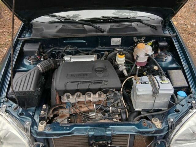 Зелений Деу Ланос, об'ємом двигуна 1.4 л та пробігом 114 тис. км за 2200 $, фото 5 на Automoto.ua