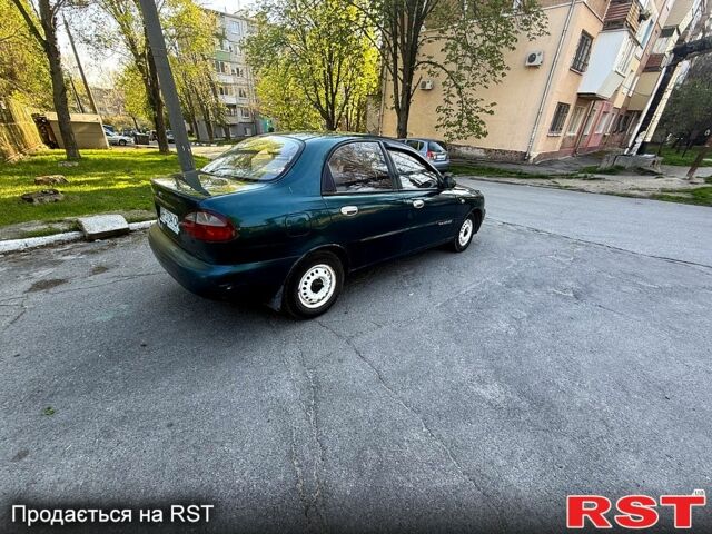 Зеленый Дэу Ланос, объемом двигателя 1.5 л и пробегом 200 тыс. км за 1500 $, фото 5 на Automoto.ua