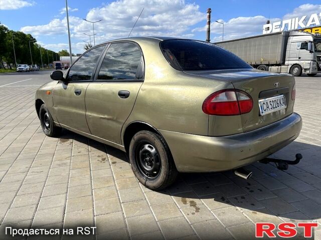 Зеленый Дэу Ланос, объемом двигателя 1.4 л и пробегом 136 тыс. км за 1400 $, фото 5 на Automoto.ua