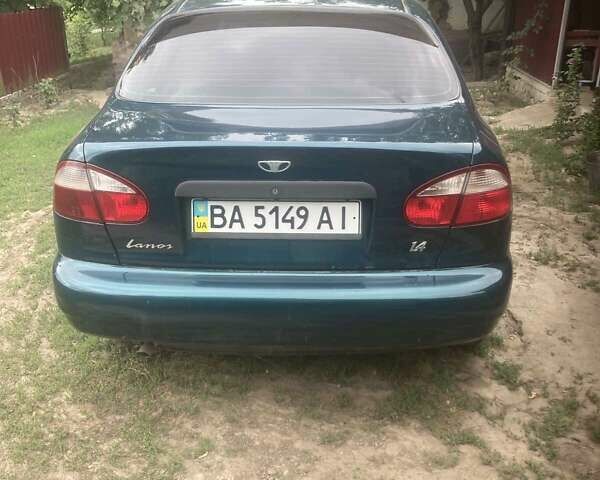 Зелений Деу Ланос, об'ємом двигуна 1.39 л та пробігом 90 тис. км за 2100 $, фото 2 на Automoto.ua