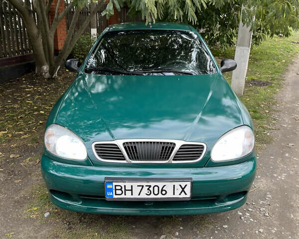 Зеленый Дэу Ланос, объемом двигателя 1.5 л и пробегом 220 тыс. км за 2300 $, фото 2 на Automoto.ua