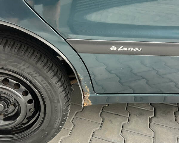 Зеленый Дэу Ланос, объемом двигателя 1.3 л и пробегом 153 тыс. км за 1500 $, фото 6 на Automoto.ua