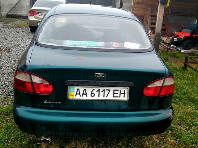 Зелений Деу Ланос, об'ємом двигуна 1.4 л та пробігом 188 тис. км за 1400 $, фото 2 на Automoto.ua