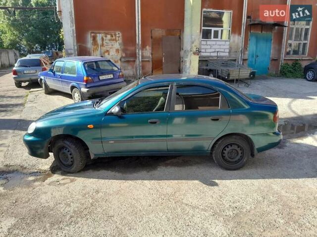 Зеленый Дэу Ланос, объемом двигателя 1.6 л и пробегом 298 тыс. км за 2600 $, фото 3 на Automoto.ua