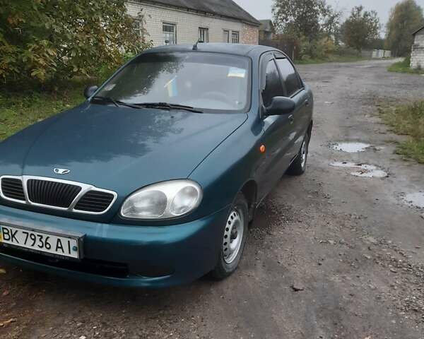 Зеленый Дэу Ланос, объемом двигателя 1.5 л и пробегом 102 тыс. км за 2700 $, фото 4 на Automoto.ua