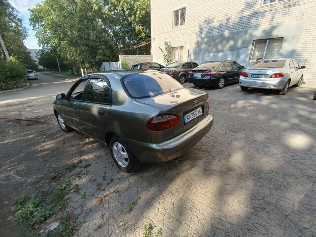 Зеленый Дэу Ланос, объемом двигателя 1.6 л и пробегом 167 тыс. км за 3000 $, фото 3 на Automoto.ua