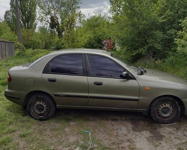 Зеленый Дэу Ланос, объемом двигателя 1.6 л и пробегом 109 тыс. км за 3400 $, фото 6 на Automoto.ua