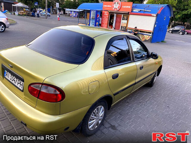 Зеленый Дэу Ланос, объемом двигателя 1.5 л и пробегом 120 тыс. км за 2600 $, фото 1 на Automoto.ua