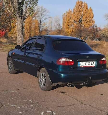 Деу Ланос 2007 у Верхнеднепровске на Automoto.ua Зелений Деу Ланос, об'ємом двигуна 1.4 л та пробігом 155 тис. км за 2999 $, фото 2 на Automoto.ua