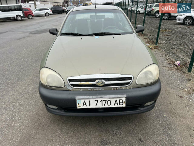 Зеленый Дэу Ланос, объемом двигателя 1.5 л и пробегом 250 тыс. км за 1600 $, фото 1 на Automoto.ua