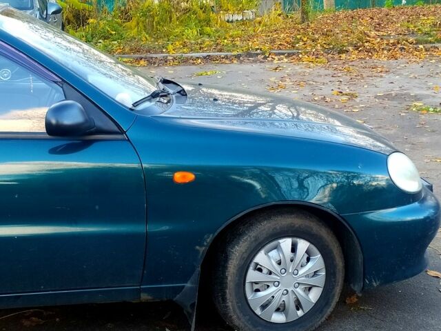 Зеленый Дэу Ланос, объемом двигателя 1.5 л и пробегом 136 тыс. км за 2200 $, фото 3 на Automoto.ua