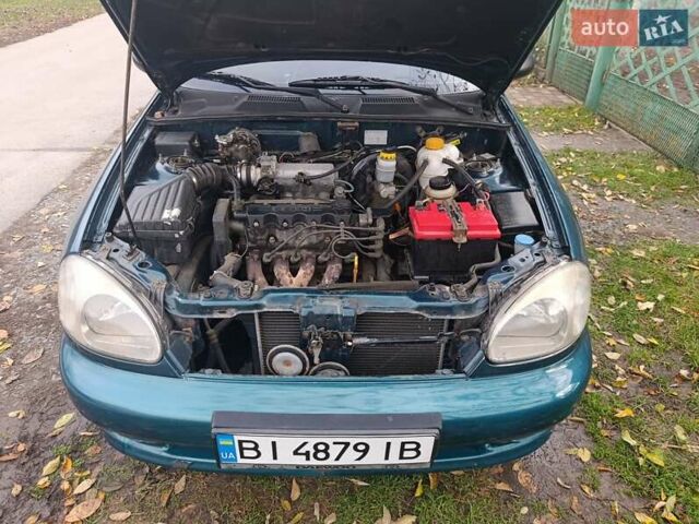 Зелений Деу Ланос, об'ємом двигуна 1.5 л та пробігом 245 тис. км за 2200 $, фото 5 на Automoto.ua
