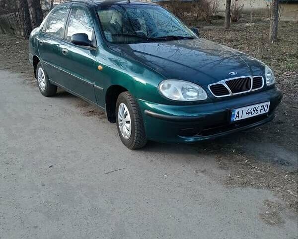 Зеленый Дэу Ланос, объемом двигателя 1.6 л и пробегом 200 тыс. км за 2500 $, фото 2 на Automoto.ua
