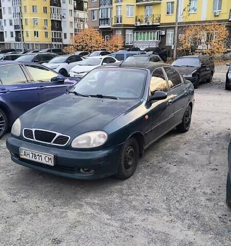 Зелений Деу Ланос, об'ємом двигуна 1.4 л та пробігом 230 тис. км за 1428 $, фото 17 на Automoto.ua