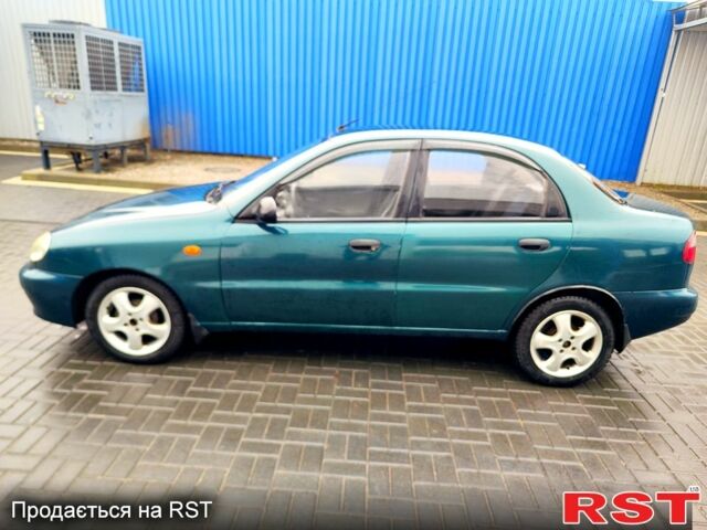 Зеленый Дэу Ланос, объемом двигателя 1.5 л и пробегом 283 тыс. км за 2200 $, фото 6 на Automoto.ua