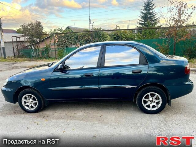 Дэу Ланос 2007 в Запорожье на Automoto.ua Зеленый Дэу Ланос, объемом двигателя 1.5 л и пробегом 154 тыс. км за 1650 $, фото 1 на Automoto.ua