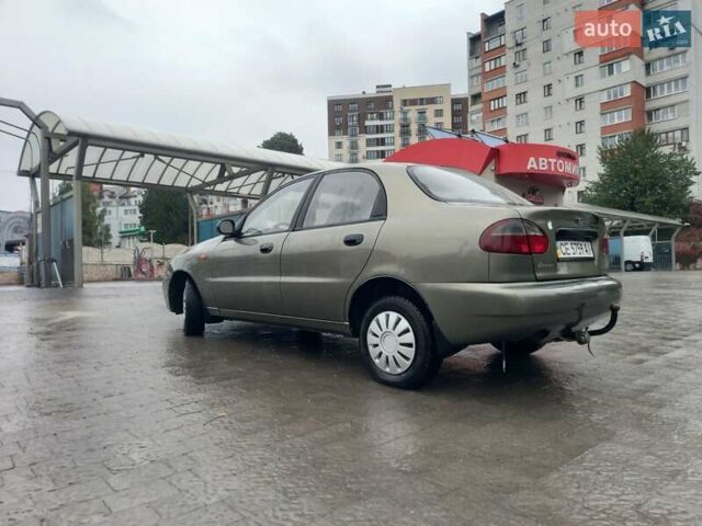 Дэу Ланос 2007 в Тернополе на Automoto.ua Зеленый Дэу Ланос, объемом двигателя 1.5 л и пробегом 176 тыс. км за 2199 $, фото 4 на Automoto.ua