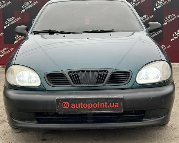 Зеленый Дэу Ланос, объемом двигателя 1.6 л и пробегом 225 тыс. км за 3000 $, фото 1 на Automoto.ua