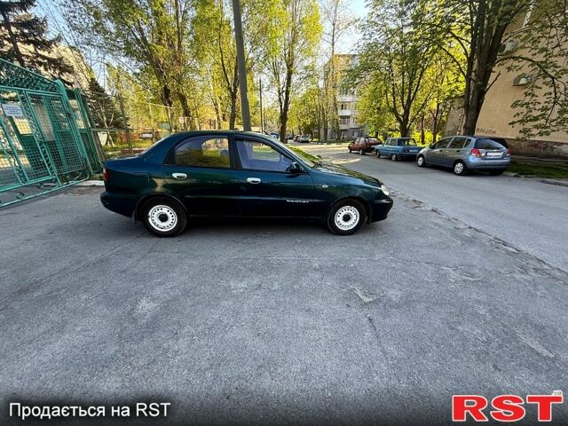 Зеленый Дэу Ланос, объемом двигателя 1.5 л и пробегом 200 тыс. км за 1500 $, фото 6 на Automoto.ua