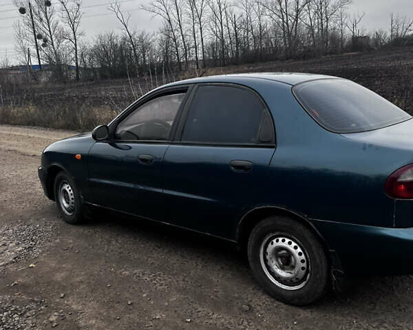 Зеленый Дэу Ланос, объемом двигателя 1.5 л и пробегом 251 тыс. км за 2800 $, фото 2 на Automoto.ua