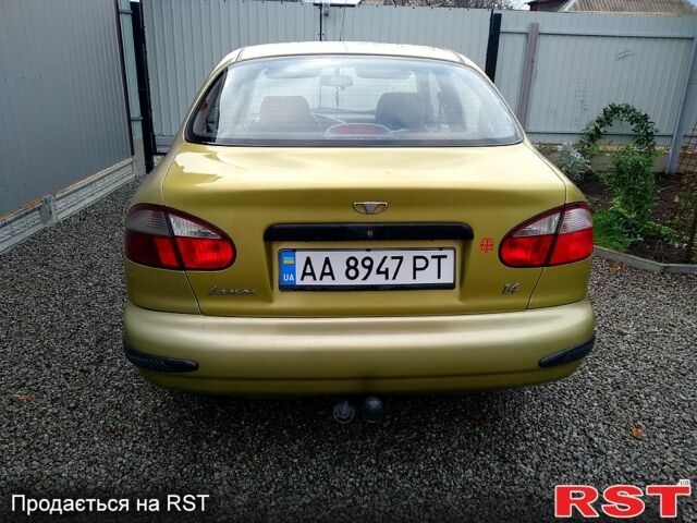 Зелений Деу Ланос, об'ємом двигуна 1.4 л та пробігом 160 тис. км за 2200 $, фото 4 на Automoto.ua