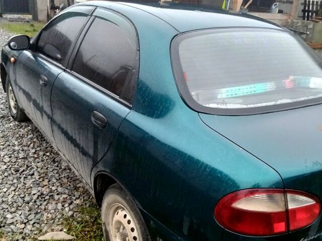 Зелений Деу Ланос, об'ємом двигуна 1.4 л та пробігом 188 тис. км за 1400 $, фото 1 на Automoto.ua