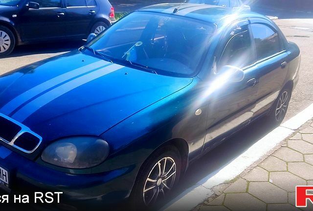 Зеленый Дэу Ланос, объемом двигателя 1.6 л и пробегом 287 тыс. км за 1700 $, фото 6 на Automoto.ua