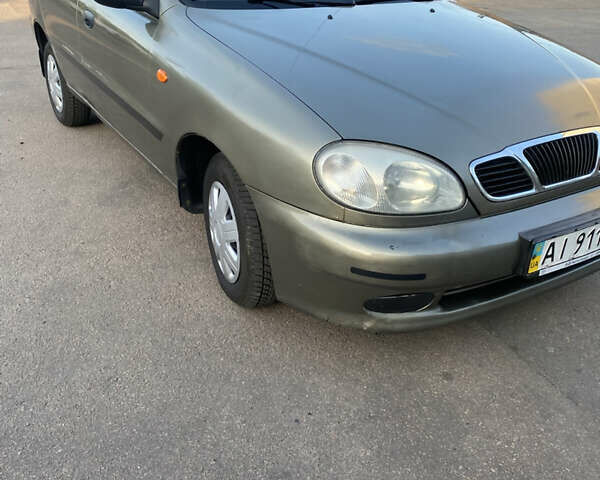 Зеленый Дэу Ланос, объемом двигателя 1.5 л и пробегом 290 тыс. км за 1900 $, фото 1 на Automoto.ua