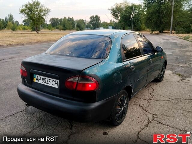 Зеленый Дэу Ланос, объемом двигателя 1.4 л и пробегом 350 тыс. км за 1300 $, фото 2 на Automoto.ua