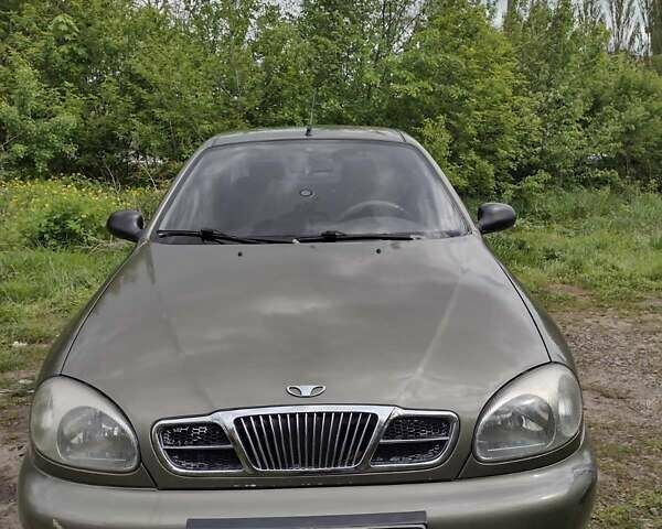 Зеленый Дэу Ланос, объемом двигателя 1.6 л и пробегом 109 тыс. км за 3400 $, фото 3 на Automoto.ua